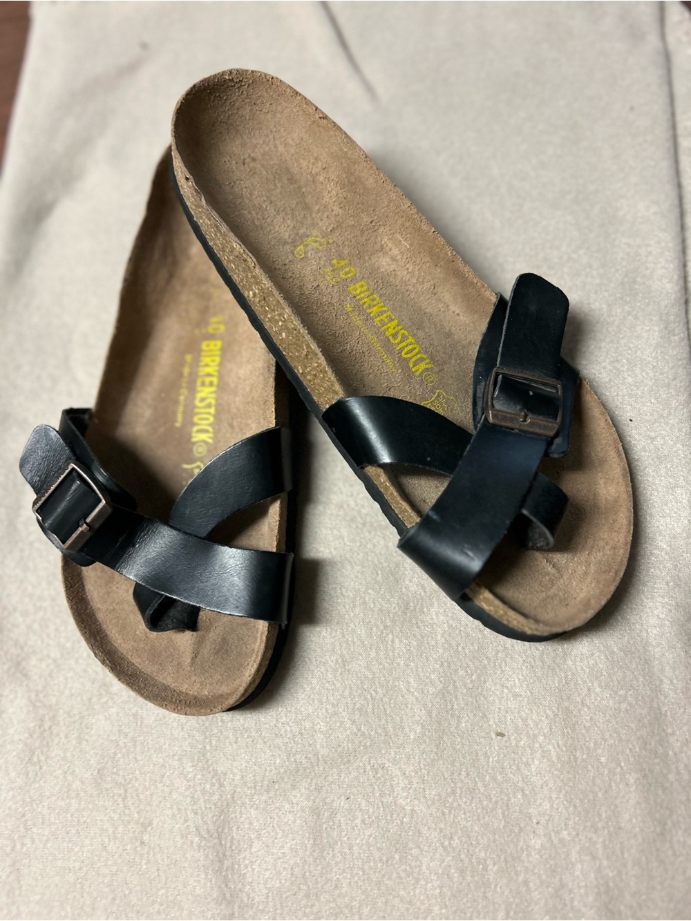 Birkenstock mayari madrid single Buckle Sandals size 9(40)
